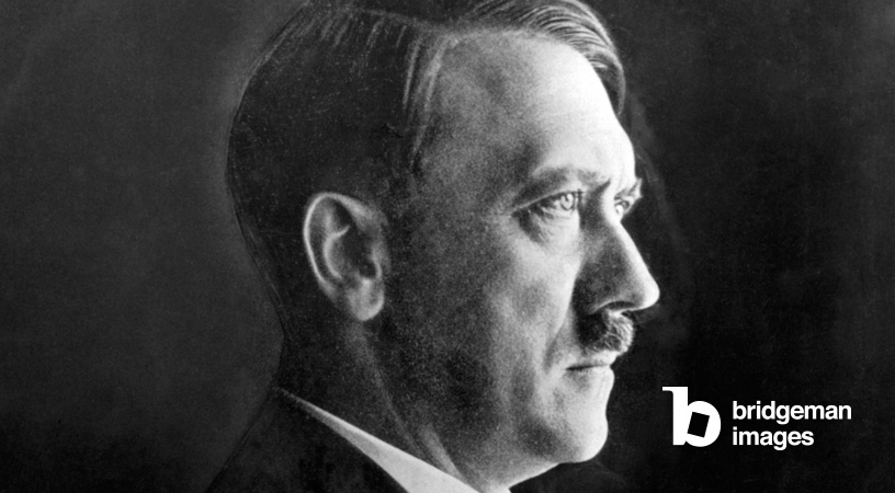 Adolf Hilter fotografia bianco e nero
