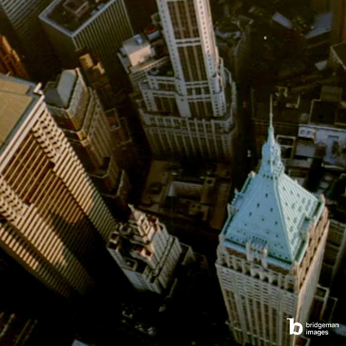 Filmati e video di Architettura - Spire of 40 Wall Street; Manhattan; New York; USA, c.1970s / DESIGN PICS (FOOTAGE COLLECTION) / Bridgeman Images