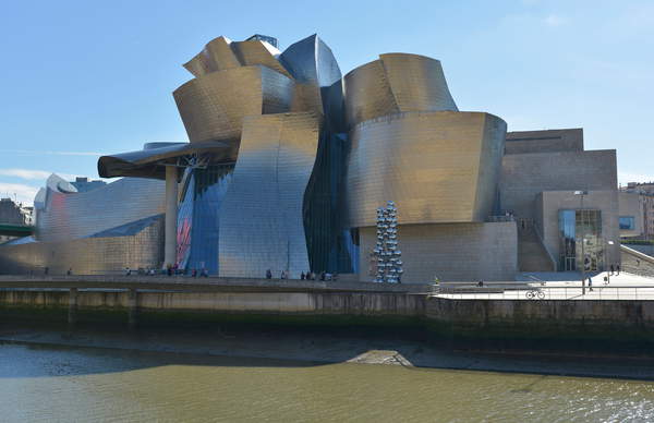 North Facade - Guggenheim Museum in Bilbao (Spain) opened in 1997, architect Frank Owen Goldberg, known as Frank Owen Gehry (born in 1929) (photo), Gehry, Frank (b.1929) / Bridgeman Images