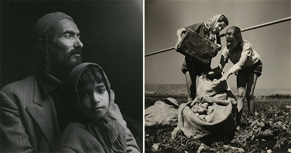 Fotografie di Yaakov (Jack) Rosner (1903-50) Artista Israeliano