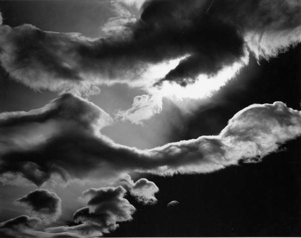 Clouds, Owens Valley, 1967 (silver gelatin print) / © Brett Weston / Bridgeman Images