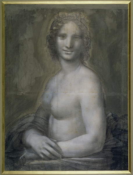 La Gioconda Nuda, Leonardo da Vinci (1452-1519) / Museo Condé, Chantilly, France / Bridgeman Images