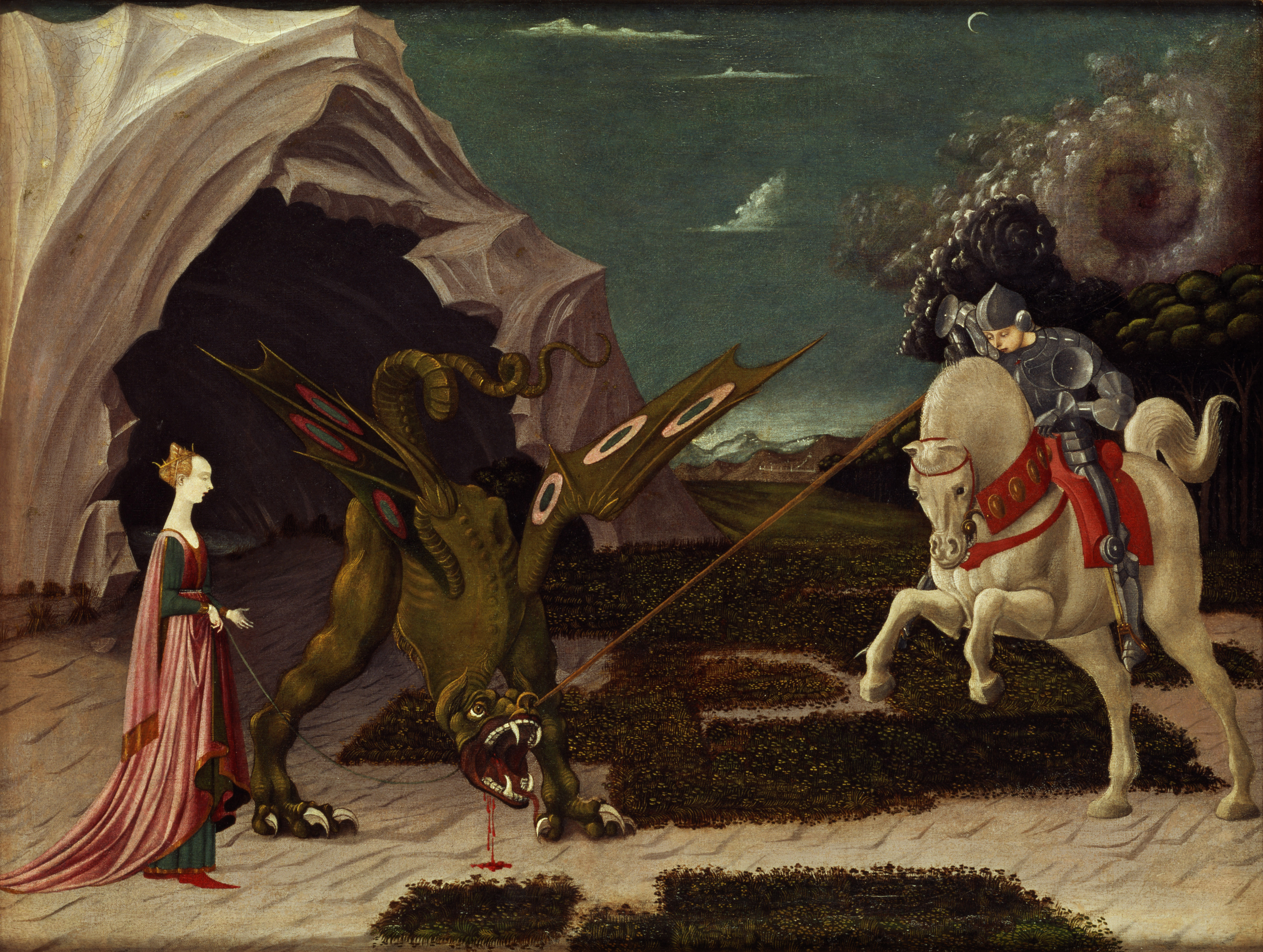 St. George and the Dragon/ Paolo Uccello
