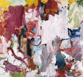 CH387978 Untitled XXV, 1977 (oil on canvas) by Willem de Kooning/ DACS