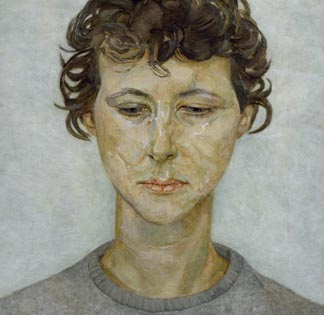 Head of a woman (Lady Anne Tree), c.1950 by Lucian Freud (1922-2011) / Chatsworth House, Derbyshire, UK / © Devonshire Collection, Chatsworth © The Lucian Freud Archive