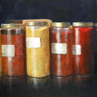 Pigment Jars by Lincoln Seligman (Contemporary Artist)