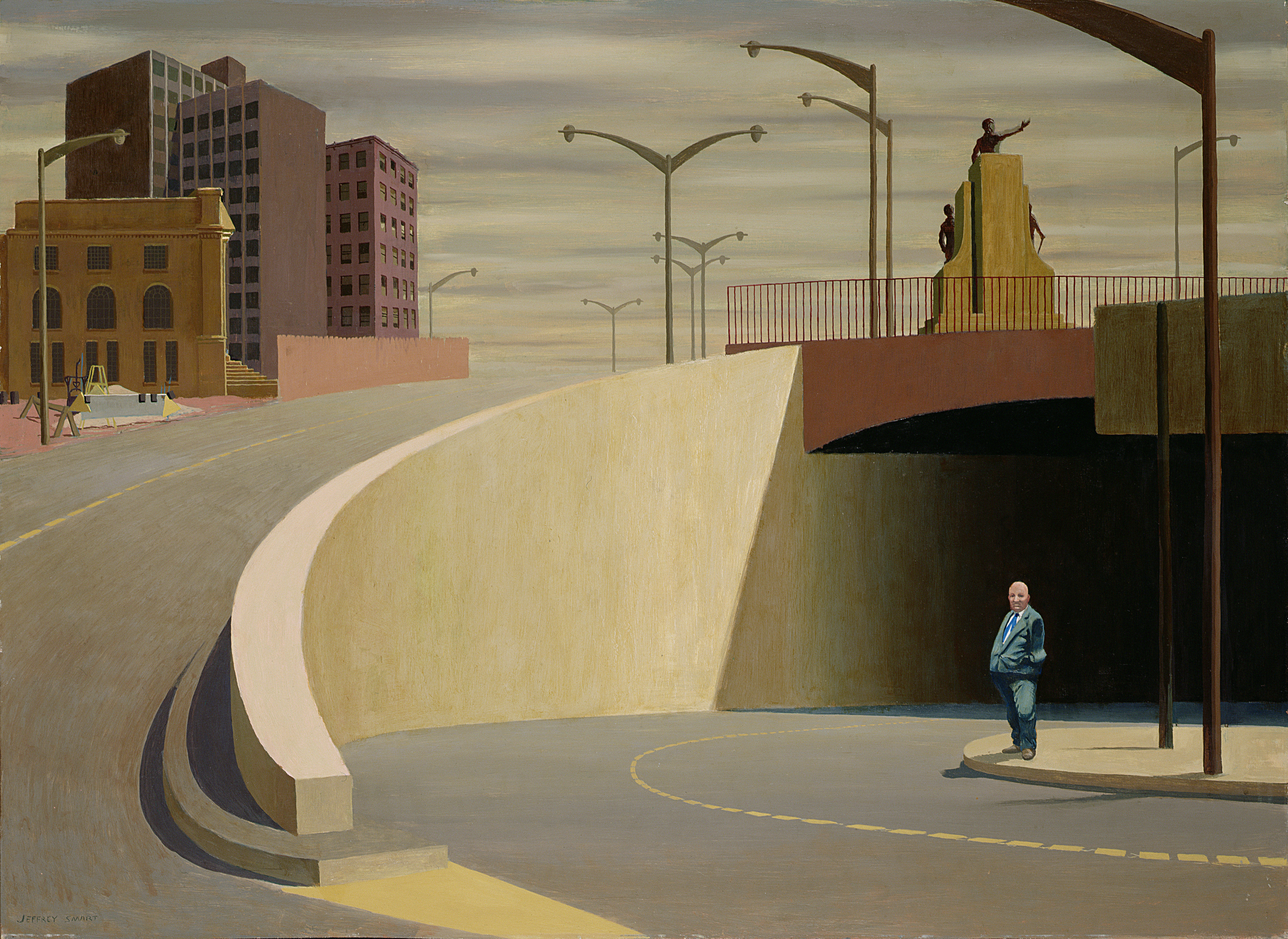 Cahill Expressway, 1962/ Jeffrey Smart