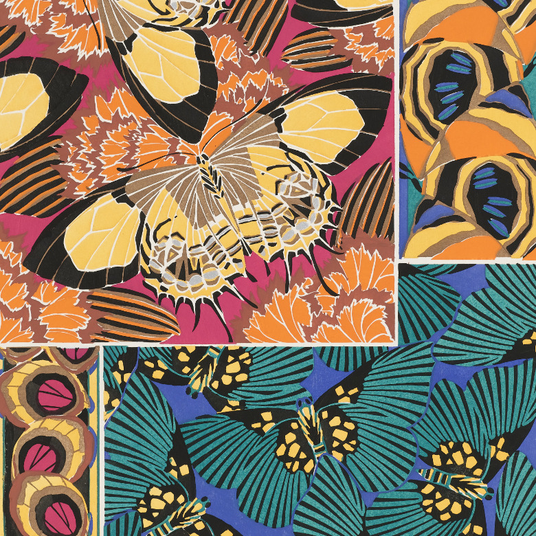Papillons / E.A. Seguy / Smithsonian Libraries / Bridgeman Images 
