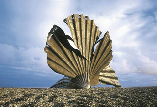 Scallop, 2003. Aldeburgh beach, Suffolk, UK