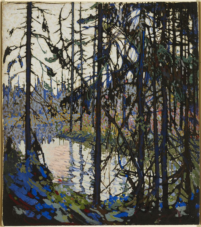 Study for 'Northern River', 1914-15, Thomas John Thomson (1877-1917) / Art Gallery of Ontario, Toronto, Canada