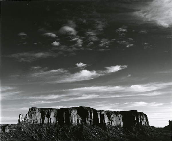 Rock Formation, Desert Landscape, c. 1970 (silver gelatin print) / © Brett Weston / Bridgeman Images